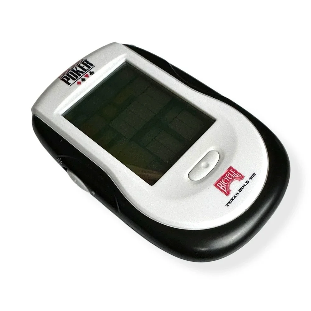 World Series‎ of Poker Illuminated Texas Holdem Handheld Electronic Game READ*